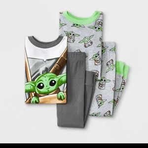 Baby Yoda Pajamas Boys 4T NWT